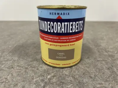 2x Hermadix Tuindecoratiebeits 750ml Camel – kavel bij XL Auctions