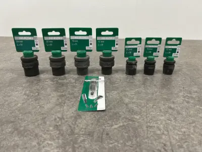 HiKOKI krachtdoppen- en magnetische dopsleutelset 8-delig – kavel bij XL Auctions