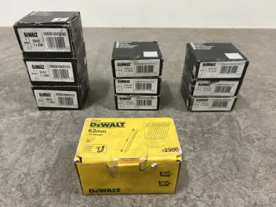 DeWalt afwerknagels set 10-delig – kavel bij XL Auctions
