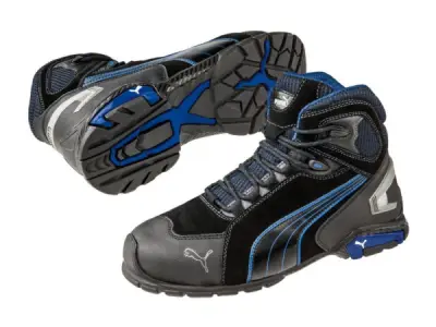 Puma veiligheidsschoen maat 39 S3 Rio blauw/zwart – kavel bij XL Auctions