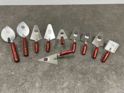 Het Melkmeisje pleister- en tegeltroffel set 10-delig – kavel bij XL Auctions