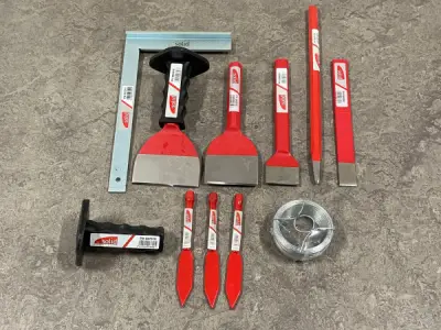 Solid sloop- en metselgereedschap set 11-delig – kavel bij XL Auctions
