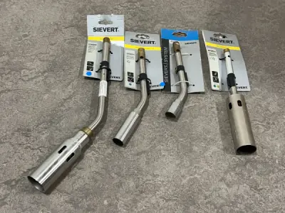 Sievert gasbranders diverse 4-delig – kavel bij XL Auctions