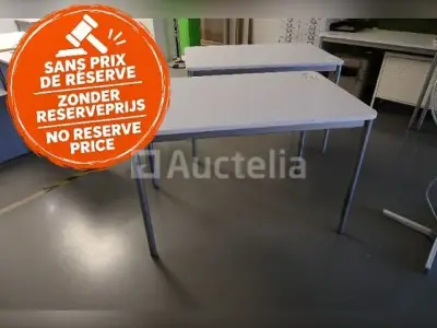 2 Kantoortafels – kavel bij Auctelia, Bruxelles
