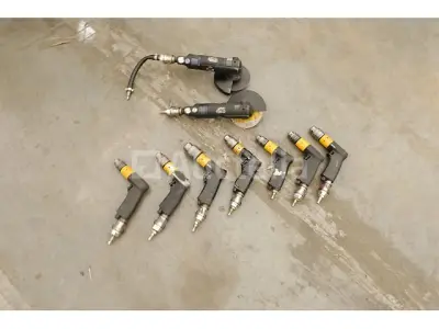 9 Pneumatisch Handgereedschap – kavel bij Auctelia, Mechelen