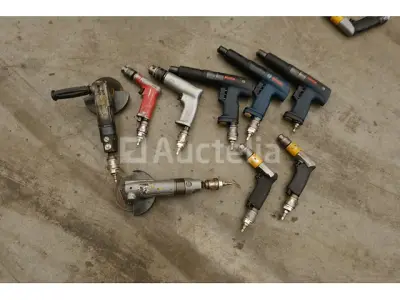 9 Pneumatisch Handgereedschap – kavel bij Auctelia, Mechelen