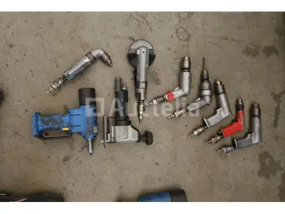 9 Pneumatisch Handgereedschap – kavel bij Auctelia, Mechelen