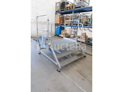 Zarges aluminium voetbrugtrap – kavel bij Auctelia, Mechelen
