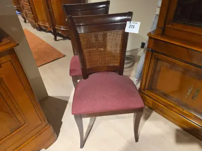 (2x) Klassieke eetkamerstoelen – kavel bij Auctim, Gembloux