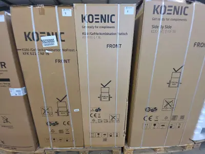 Koel-vriescombinatie Koenic KFK631-1CIN – kavel bij Auctim, Aartselaar