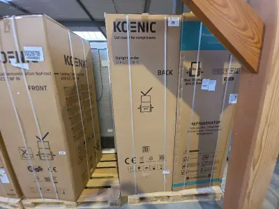 Diepvriezer Koenic KFR621DNFIN – kavel bij Auctim, Aartselaar