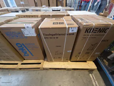 Koel-vriescombinatie OK OFZ151DW – kavel bij Auctim, Aartselaar