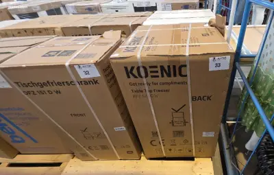Diepvriezer Koenic KFZ121DW – kavel bij Auctim, Aartselaar