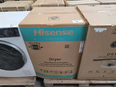 Droogkast Hisense DH3S802BW3 – kavel bij Auctim, Aartselaar