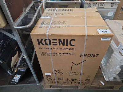 Vaatwasser Koenic KDW6021BFSIN – kavel bij Auctim, Aartselaar