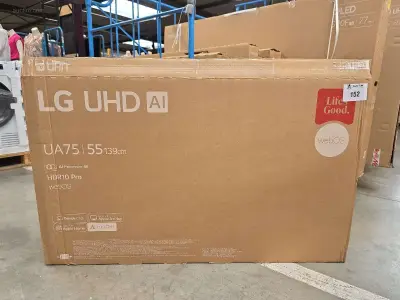 Televisie LG 55UA75006LA – kavel bij Auctim, Aartselaar