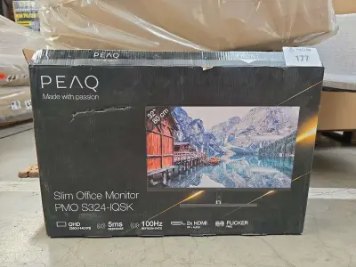Monitor PEAQ PMOS324-IQSK – kavel bij Auctim, Aartselaar