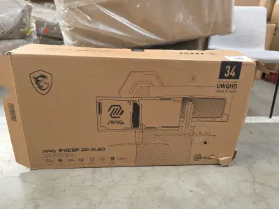 Monitor MSi MAG 341CQP QD-OLED – kavel bij Auctim, Aartselaar