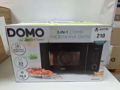 Microgolfoven Domo DO22301C – kavel bij Auctim, Aartselaar