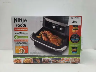 Airfryer Ninja Foodi Flexdrawer 10.4L – kavel bij Auctim, Aartselaar