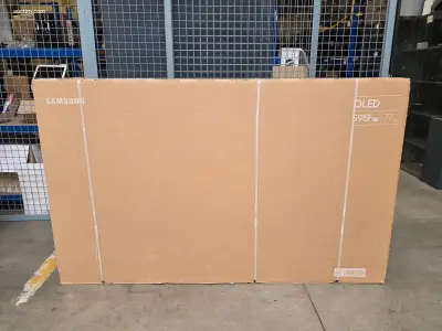 Televisie Samsung QE77S95FAT – kavel bij Auctim, Aartselaar
