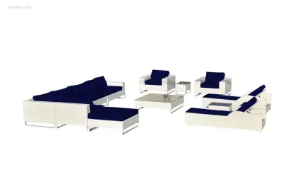 Loungeset – kavel bij Auctim