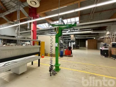 Säulenschwenkkran mit Hebehilfe Scaglia Indeva Liftronic E80CL (2021) – kavel bij Blinto, Dresden