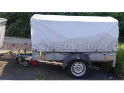1 Kastenanhänger Humbaur, Bastlerfahrzeug / Teilelieferant – kavel bij Zoll-Auktion, Duisburg