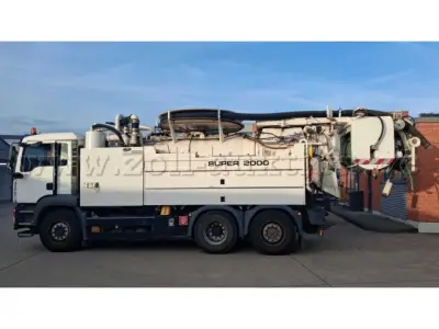 1 MAN Kanalreiniger Wiedemann Super 2000 – kavel bij Zoll-Auktion, Siegen