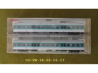 2 Fleischmann Mittelwagen 4439K und 74439 für Triebwagen BR 614 in der Baugröße H0 – kavel bij Zoll-Auktion, Emmerich am Rhein
