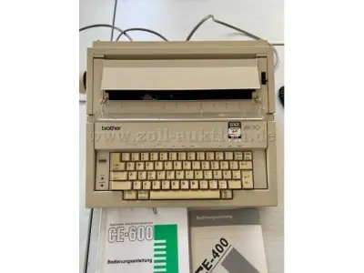 1 typemachine "Brother AX 110" – kavel bij Zoll-Auktion, Sitzendorf
