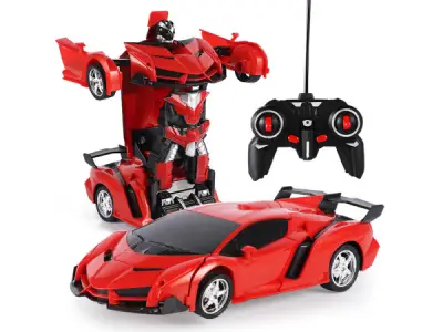 2-in-1 Transformerende bestuurbare Auto & Robot – kavel bij XL Auctions