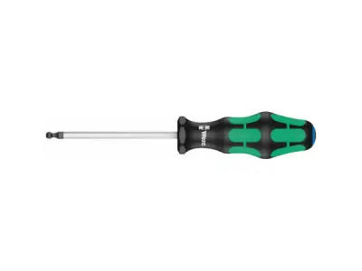 5x WERA 10.0 mm -inbus kogelkop-schroevendraaier Kraftform Plus – kavel bij XL Auctions