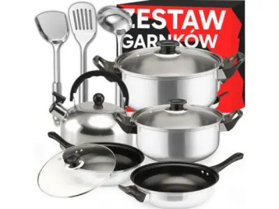 Pannenset 11 delig – kavel bij XL Auctions