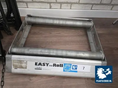 1 x Partij divers waaronder Lübeing Easy Roll Original kabelafwikkelapparaat, 7 x Jonard kabelhaspelstandaard, 1 x boorkolomstandaard, Telescoopladder – kavel bij Plaats Je Bod, Ui