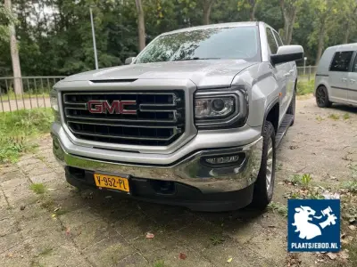 1 x GMC Sierra 1500 Pick-up, 5.3 V8, Z71 4x4 benzine en G3-gasinstallatie, kenteken V-952-PL – kavel bij Plaats Je Bod, Uithoorn
