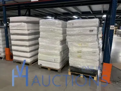 Circa 24 matrassen – kavel bij VH Auctions