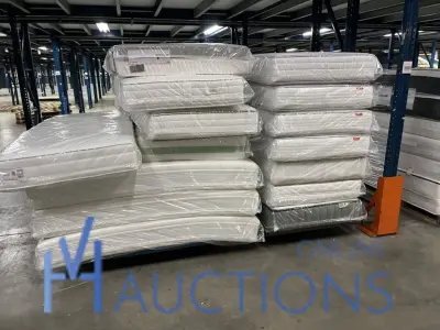 Circa 15 matrassen – kavel bij VH Auctions