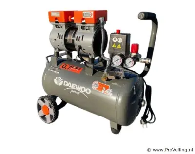 Daewoo DAAX24L-OF luchtcompressor – kavel bij ProVeiling