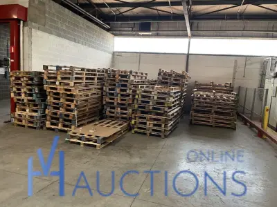 Partij wegwerppalletten – kavel bij VH Auctions
