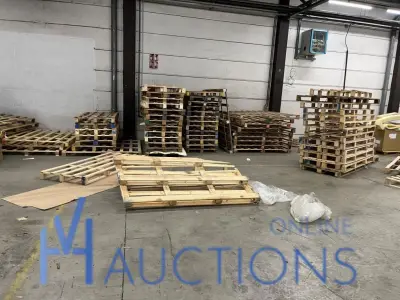 Partij wegwerppalletten – kavel bij VH Auctions