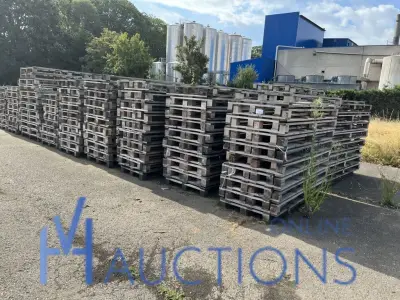 Partij divers wegwerppalletten – kavel bij VH Auctions