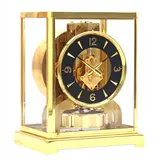 Jaeger-Le Coultre Atmos 540 klok in messing kast, serienummer 209116, met boekjes, jaren 80, 23 cm hoog, 18 cm breed, 13,5 cm diep – kavel bij Veilinghuis Derksen