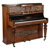 Piano in een palissanderfineer kast, John Broadwood & – kavel bij Veilinghuis Derksen