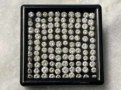 Diamant - 10.03 carat natuurlijke diamant – kavel bij Onlineveilingmeester