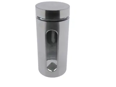 Voorraadpot RVS/GLas – kavel bij XL Auctions