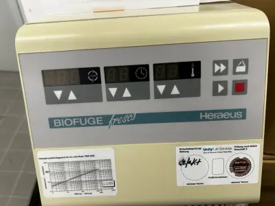 Microliter Centrifuge Heraeus Biofuge Fresco – kavel bij NetBid, Eimsbüttel (Hamburg)