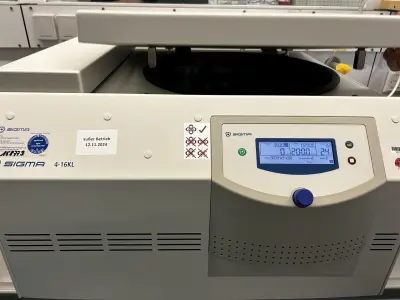 Refrigerated centrifuge Sigma 4-16 KRL – kavel bij NetBid, Hamburg