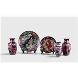 Een lot divers porselein waarondwer Imari – kavel bij Medusa Auctioneers
