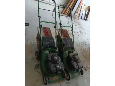 2 gebrauchte Rasenmäher von SABO-Maschinenfabrik GmbH Modell 43-Pro Baujahr 2006 – kavel bij Zoll-Auktion, Elsenfeld